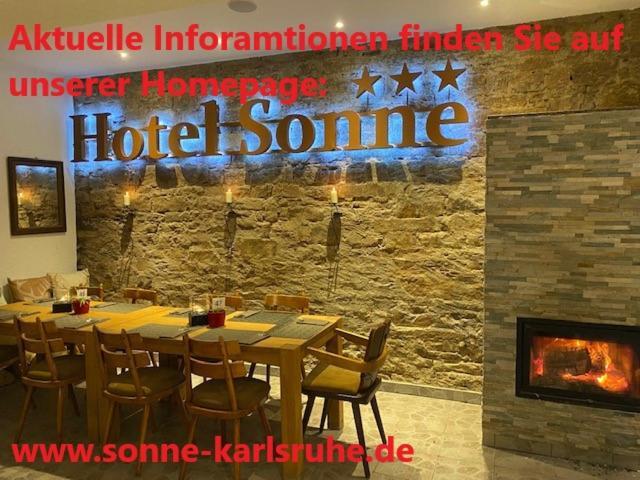 Hotel Sonne Карлсруэ Экстерьер фото